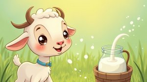 Песенка для детей, Песенки для детей, Песенка про козу и молоко
