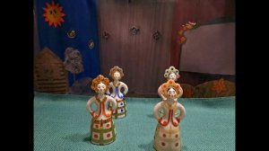 танец "Дымковские барышни"