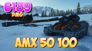 AMX 50 100 - 3 Фрагов 6.1K Урона • Бывшая легенда! • Мир Танков