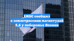 EMSC сообщил о землетрясении магнитудой 5,6 у побережья Японии