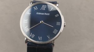 Обзор часов Audemars Piguet Ultra Thin Anniversary Edition 15116PT/O/0022CR/01