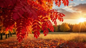 Рябиновые бусы