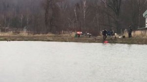 поимка форели