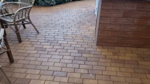 Клининг тротуарной плитки, часть 2