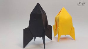 Оригами Ракета из бумаги