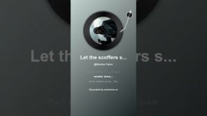 Let the scoffers shout 2