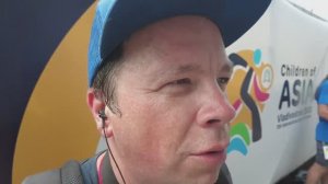 На съёмках,Дети Азии.