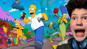 СИМПСОНЫ В ФОРТНАЙТЕ! ПОПЫТКА ЗАНЯТЬ ТОП 1 С СТРИМА!