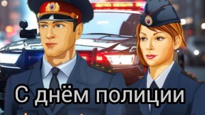 10 НОЯБРЯ ДЕНЬ ПОЛИЦИИ (МИЛИЦИИ) МУЗЫКАЛЬНЫЙ ПОДАРОК ПОЗДРАВЛЕНИЕ