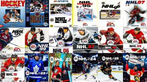 Эволюция Серии Игр Хоккей - The Evolution of NHL Games (1988-2025)