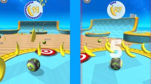 Going balls All Levels Gameplay IOS Android Going Balls level 1182 Banana frenzy Speed run