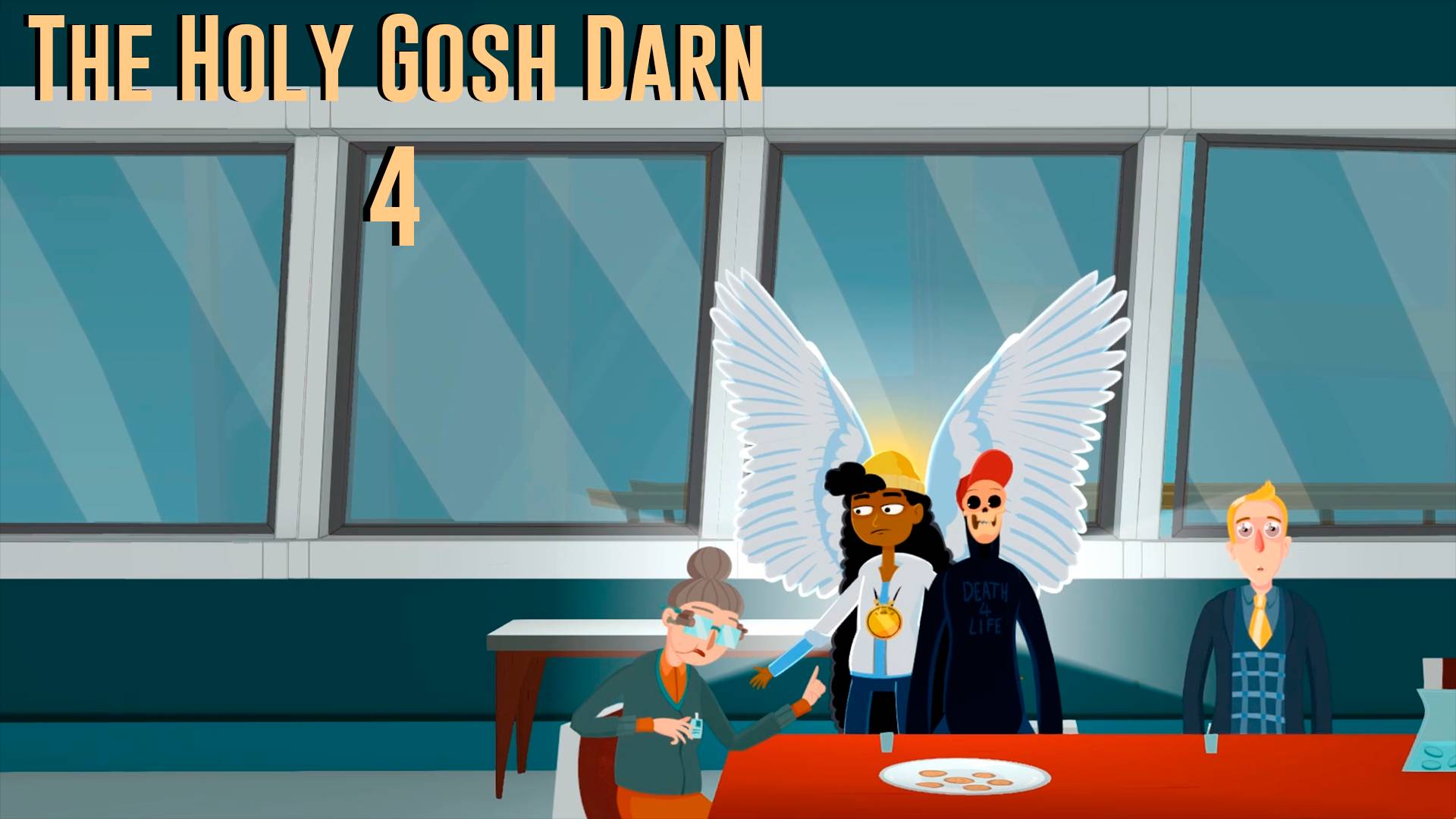 The Holy Gosh Darn № 4 (КОФЕМАШИНА, ОТКРЫВАЮЩАЯ ПОРТАЛ В АД) смотреть онлайн