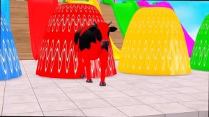 Учим животных цвета веселые развивающие мультфильмы для малышей