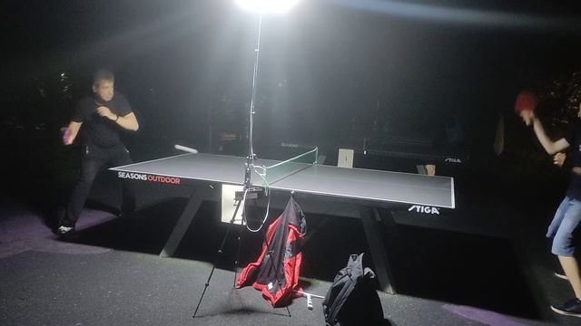 Система освещения для настольного тенниса. Штативная версия