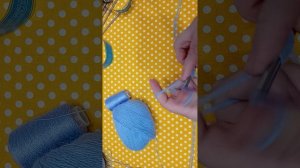🧶Как из одного мотка вязать в 3 нитки🧶