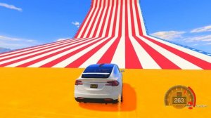 СМОЖЕТ ЛИ ВНЕДОРОЖНИК TESLA CYBERTRUCK ЗАБРАТЬСЯ НА САМУЮ ВЫСОКУЮ ТОЧКУ В МИРЕ В GTA 5 С МОДАМИ