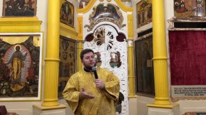 9.11.25 Проповедь диакона Даниила Бойко в Неделю 22-ю по Пятидесятнице