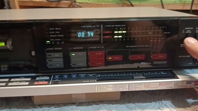 Aiwa AD-F660 после ремонта смотреть онлайн