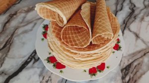 Вафли в вафельнице по рецепту из СССР