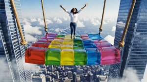 🛏️ На какой подвесной кровати вы бы хотели спать? | Облака, мармелад и уютный ASMR 💫