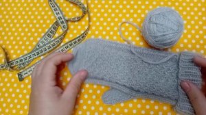 🧤Как связать простые рукавички из пуха норки🧤 1 часть