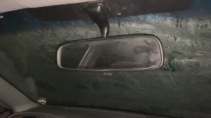 КАК СНЯТЬ ЗЕРКАЛО ЗАДНЕГО ВИДА  KiA Spectra