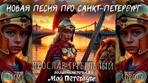 Волшебная тетрадь. МОЙ ПЕТЕРБУРГ. Ярослав Гребельный. Песня про Петербург, Петроград, Ленинград.