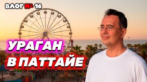 Видео к завтраку из Таиланда 🇹🇭 Обещали ураган, а нашли колесо обозрения! 🎡 Пляжи Паттайи и ТЦ