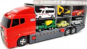 МУЛЬТИКИ ПРО МАШИНКИ БОЛЬШИЕ ГРУЗОВИКИ СПАСАЮТ МАЛЫШЕЙ