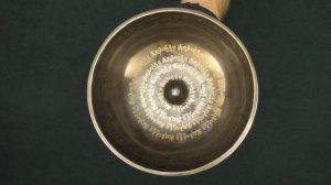 Поющая чаша Шивалингам Full Moon 21,5 см Соль# 202 Гц, Ре 590 Гц