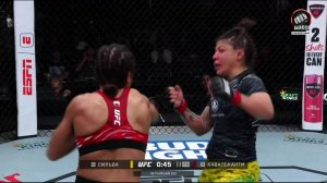 Майра Буэно Сильва против Джакьюлин Кавальканти (видео). UFC Fight Night