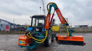 Обновленная косилка манипуляторная HANMA