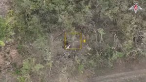 Боевая работа операторов БПЛА в зоне проведения СВО