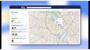 Карта близлежащих продавцов