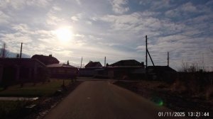 На Луговую улицу в Новом. Йошкар-Ола октябрь 2025