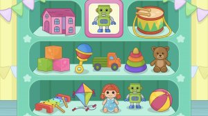 Учим детские игрушки
