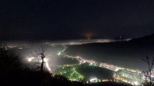 Огни ночного города. Железноводск