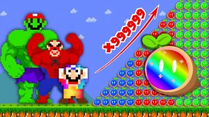 💪Марио, собравший 1 000 000 Чудо-семян, превратится в самую большую мышцу на свете