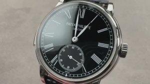 Обзор часов Patek Philippe с минутным репетиром 5078P-010 | Platinum Grand Complication
