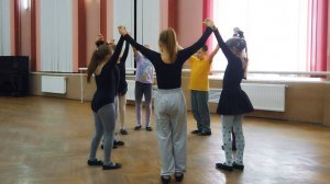 Встаньте, дети, встаньте в круг, танец для детей