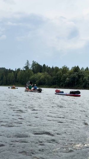 На автодоме с детьми на сплав. Северная река Лозьва