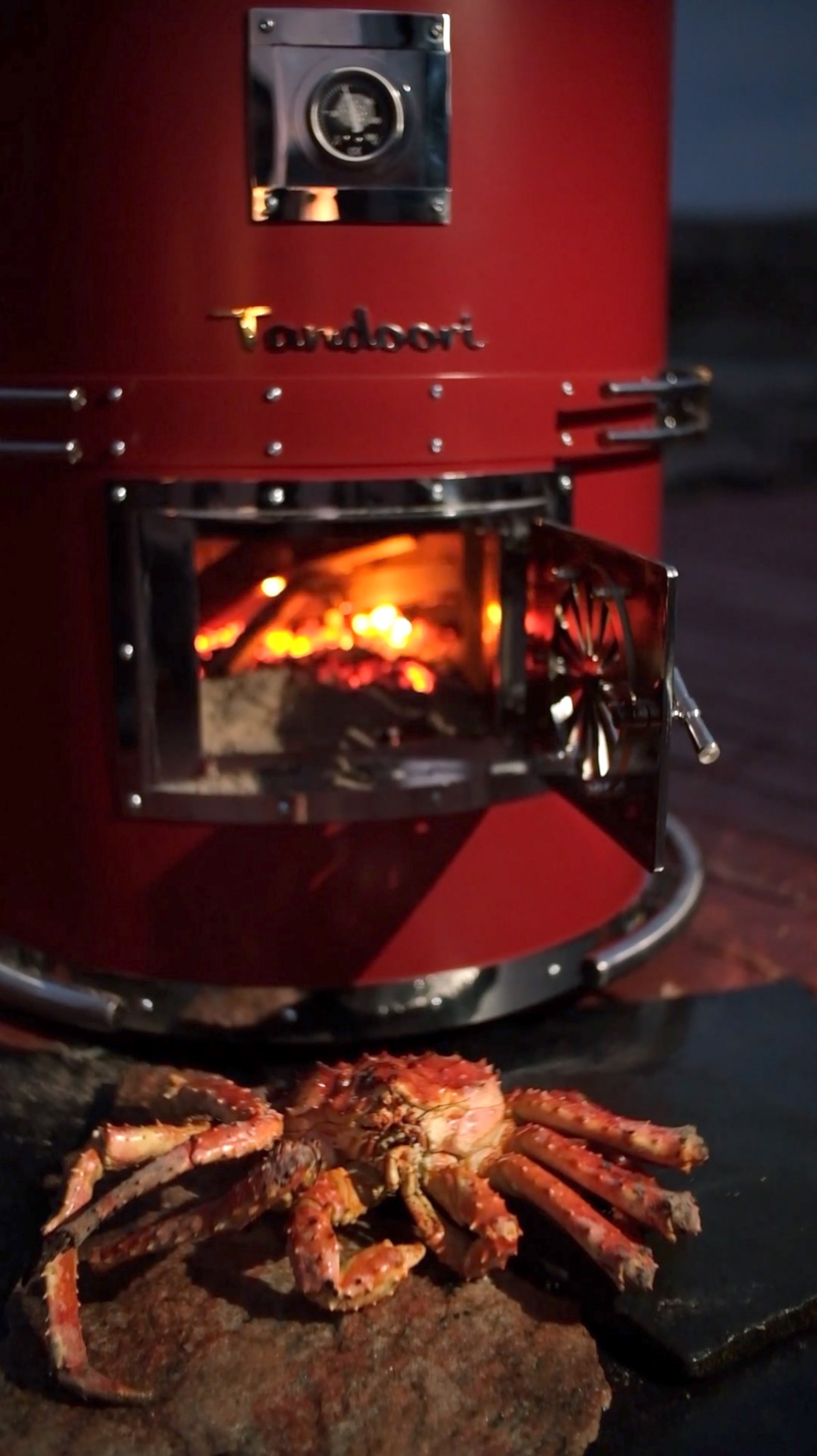 Готовим краба в тандыре. Функциональный дровяной тандыр Tandoori. Рецепты и техники приготовления!