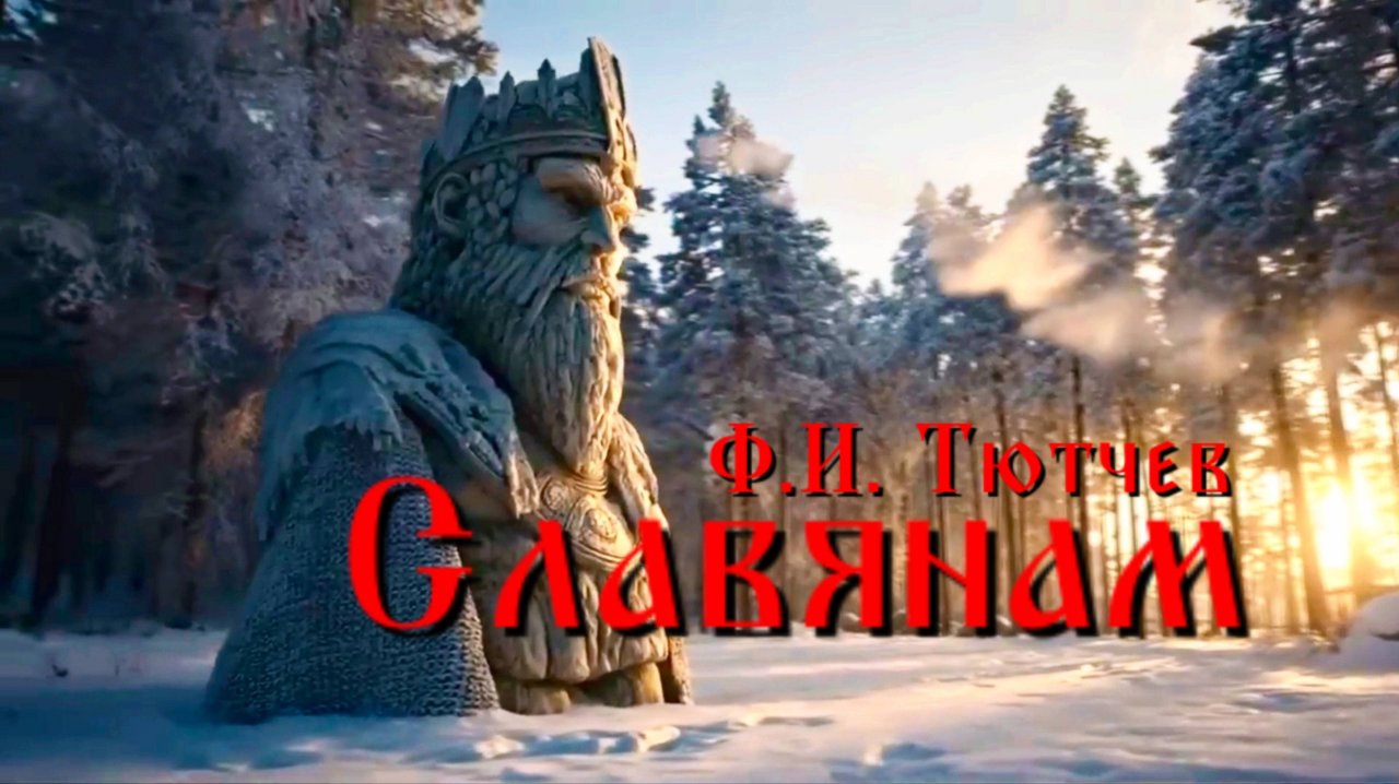Ф.И. Тютчев — Славянам