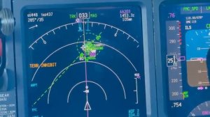 Рейс Санкт-Петербург - Архангельск Вид из кабины пилотов Boeing 737-700 .