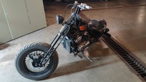 Вилка спрингер на HONDA STEED. Сборка и установка