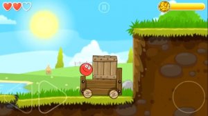 КРАСНЫЙ ШАР против Черного КВАДРАТА #1 Слежка за Шариком  Мультик про Red Ball 4