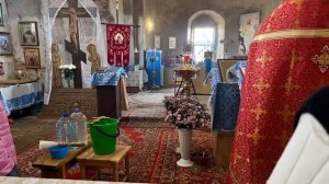 На празднике в храме. Димитрий Солунский - престольный праздник