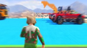 КАК ДАЛЕКО СМОЖЕТ МАШИНА КОЛЮЧКА ЗАБРАТЬСЯ ПО СТУПЕНЬКАМ ЛЕСТНИЦЫ ! - ЭКСПЕРИМЕНТЫ В ГТА 5 ОНЛАЙН