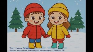 Снежинки. Нейро-разминка для детей 1-3 года