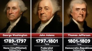 Все президенты США с 1789 по 2025.